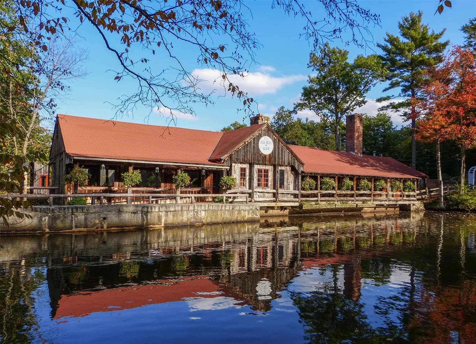 Old mill background